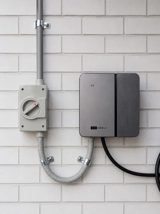 Geely Home Charger EV charger installed by MCP Electrical, Newcastle