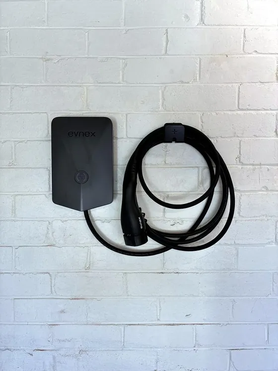 Evnex E2 Flex EV charger installed by MCP Electrical, Newcastle